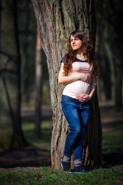 hamile kadının yürüyüş