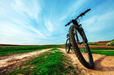 dağ bisikleti tepeden aşağı