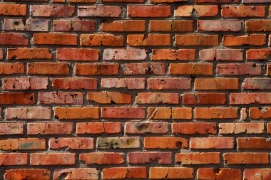 Eski grunge tuğla duvar 