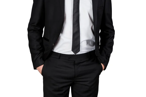 넥타이와 양복 남자 — 스톡 사진