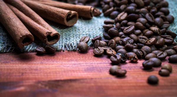 Coffee beans on  background — Stock Photo, Image