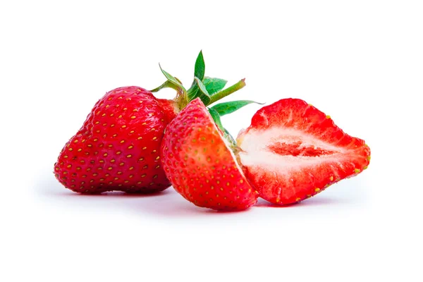 Strawberries isolated on  background — Stock Photo, Image