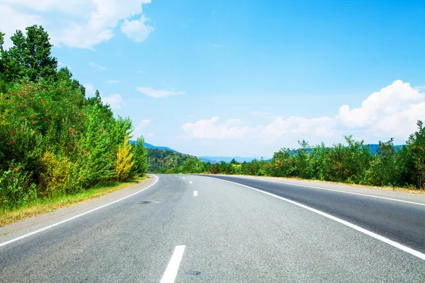 Empty speed road — Stock Photo, Image