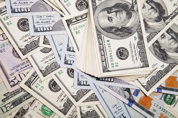 Dólares em branco — Fotografia de Stock