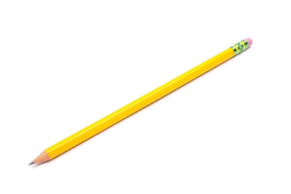 Олівець на білому — стокове фото