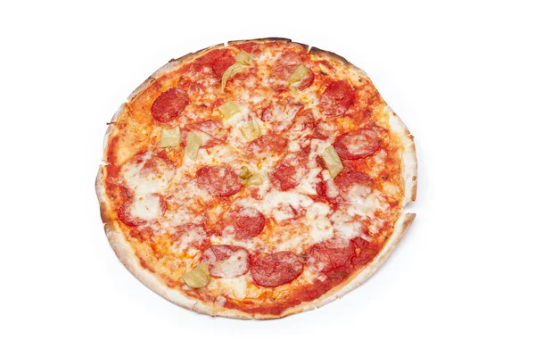 Pizza aislada — Foto de Stock