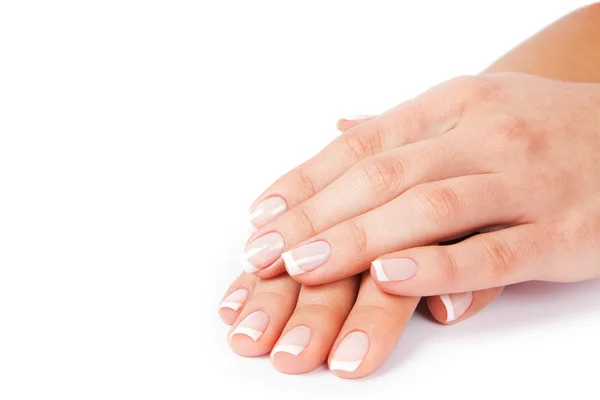 Woman nails — Stock Photo, Image