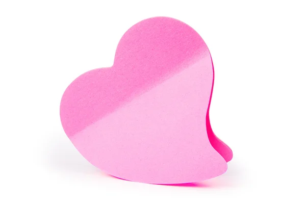 Cuore rosa — Foto Stock