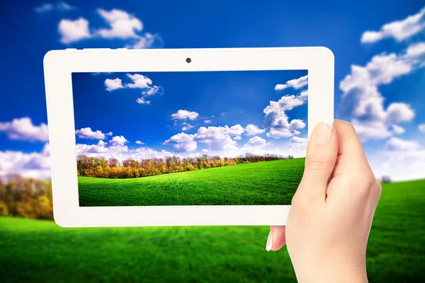 Tablet computer — Stock Photo, Image