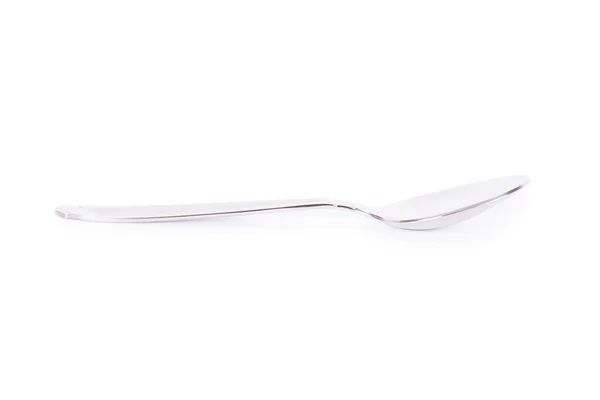 Teaspoon on white — Stock Photo, Image