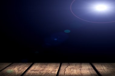 ahşap zemin ışık