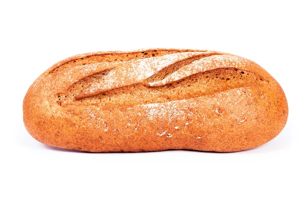 Bröd på vit — Stockfoto