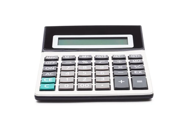 Calculator op wit — Stockfoto