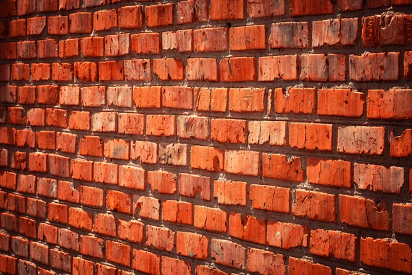 Alte Ziegelmauer — Stockfoto