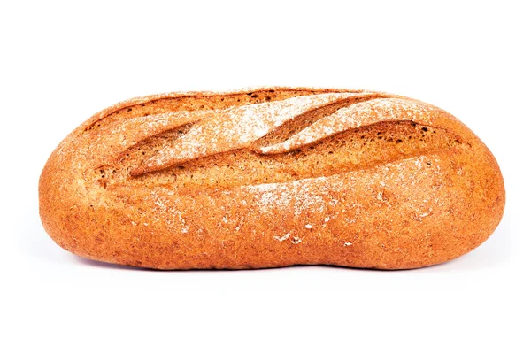 Bröd på en vit bakgrund — Stockfoto