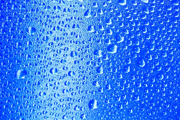 Gotas de agua sobre fondo abstracto — Foto de Stock