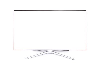 beyaz izole monitör