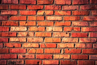 Eski grunge tuğla duvar arkaplanı