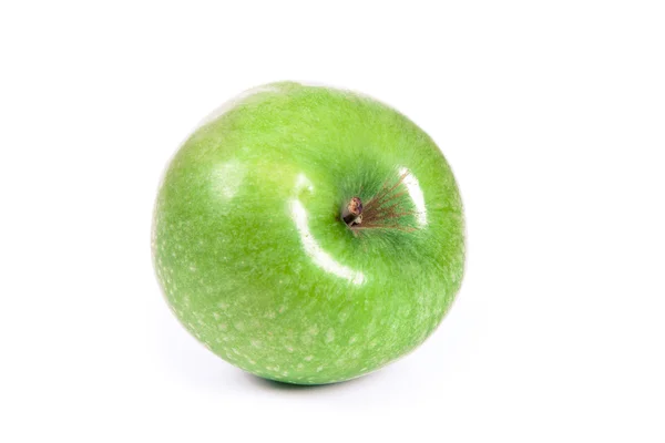 Pomme verte isolée sur fond blanc — Photo