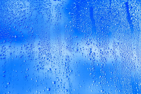 Gotas de agua sobre fondo abstracto — Foto de Stock