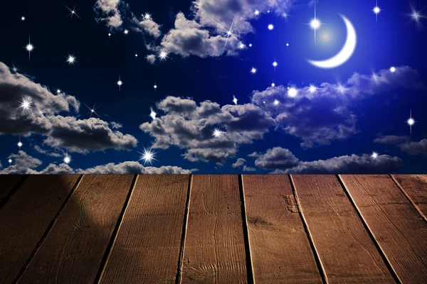 Gece gökyüzü — Stok fotoğraf