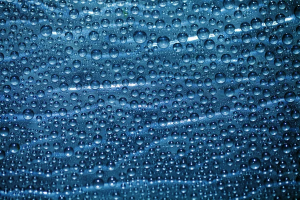 Gotas de agua sobre fondo abstracto —  Fotos de Stock