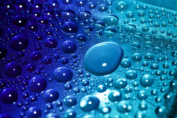 Water drops on abstract background — Stock Photo, Image