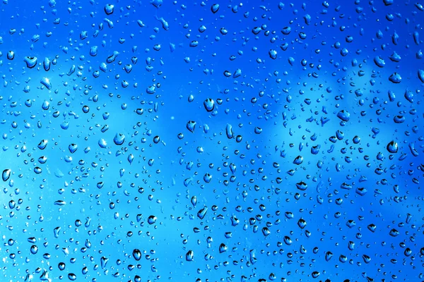 Gotas de água no fundo abstrato — Fotografia de Stock