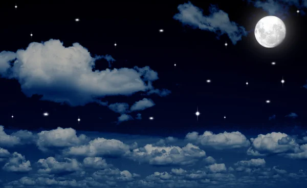 Cielo notturno — Foto Stock