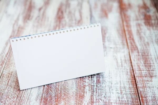 Calendario 2016 aislado sobre un fondo de madera — Foto de Stock