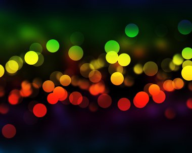 Kırmızı ufuk ışık arka plan