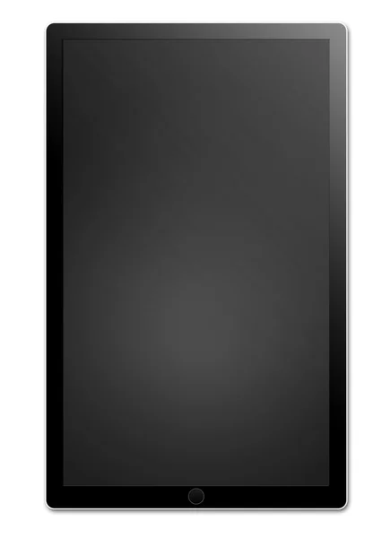 Zwarte tablet-pc — Stockfoto