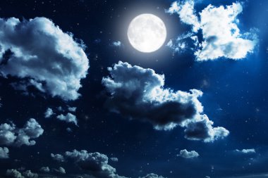 Yıldızlı gece gökyüzü