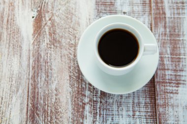 beyaz kahve fincanı