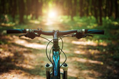 dağ bisikleti tepeden aşağı