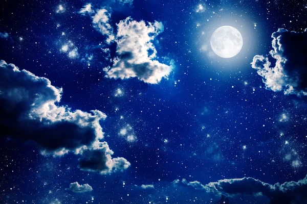 Yıldızlı gece gökyüzü