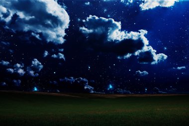 yeşil gece alan