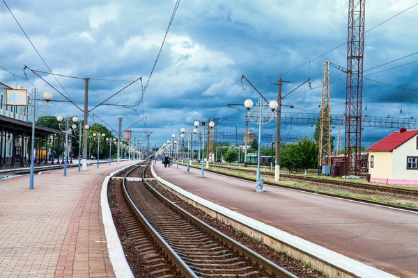 Dworca kolejowego transportu towarowego — Zdjęcie stockowe