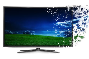 4 k ekran monitör dağılma