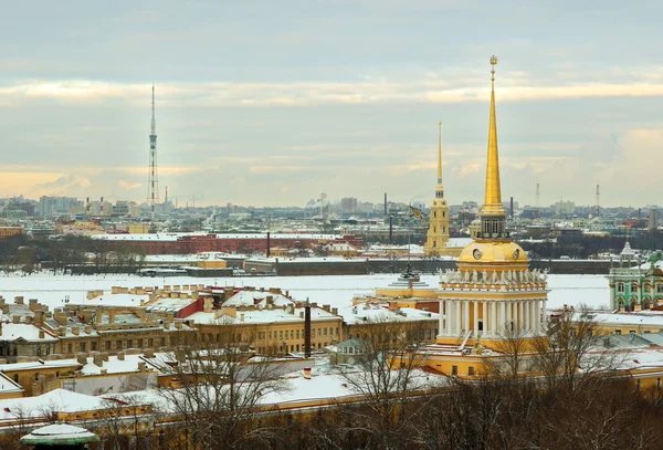 Зимний Санкт-Петербург — стоковое фото