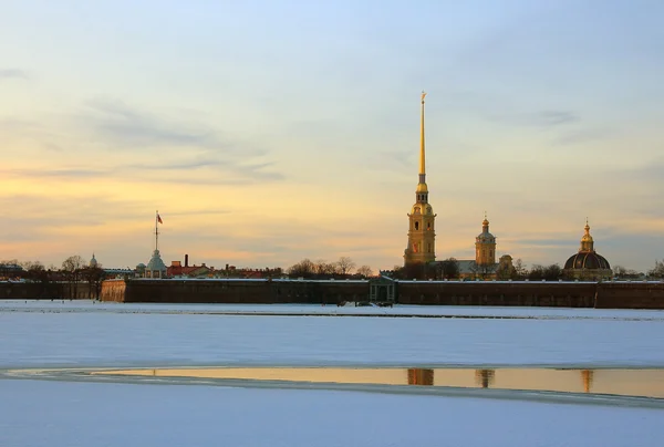 Vista clásica de San Petersburgo — Foto de Stock