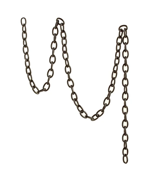 siyah metal zincir