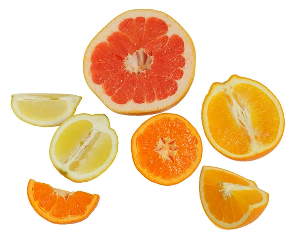 Färska citrusfrukter — Stockfoto