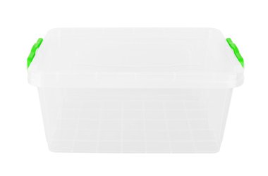 Beyaz plastik konteyner