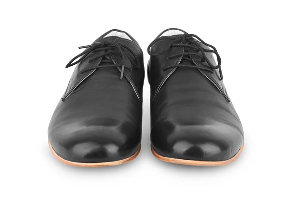 Black man's shoes — Stock Photo, Image