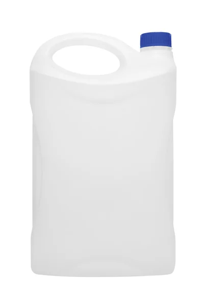 Canister on white — Stock Photo, Image