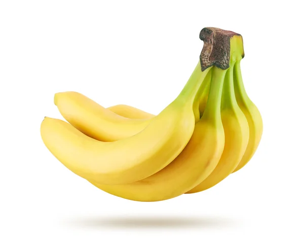Plátanos sobre blanco — Foto de Stock