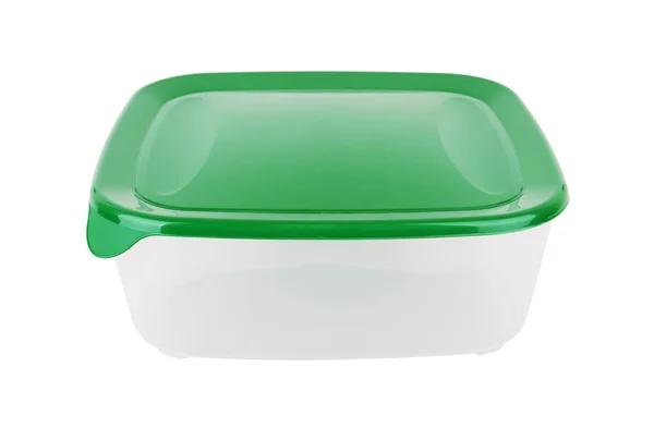Yemek için plastik konteyner — Stok fotoğraf