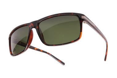 beyaz üzerine güneş gözlüğü