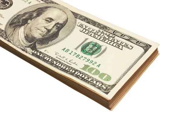 Stack of dollars — Stock Photo, Image